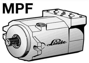 Запчастини ► HPF105-02 HPF Fixed Displacement Pumps Linde Гідравліка