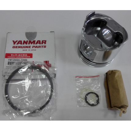 Piston Kit (piston, pin, ring, snap ring) Yanmar 129001-22081 YANMAR