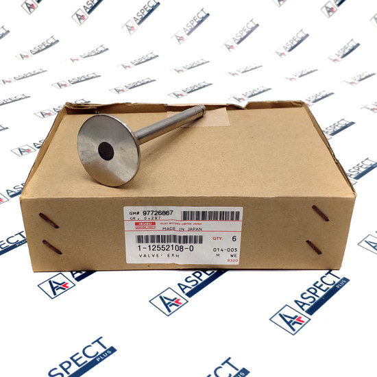 Exhaust Valve Isuzu 1125521080 Genuine