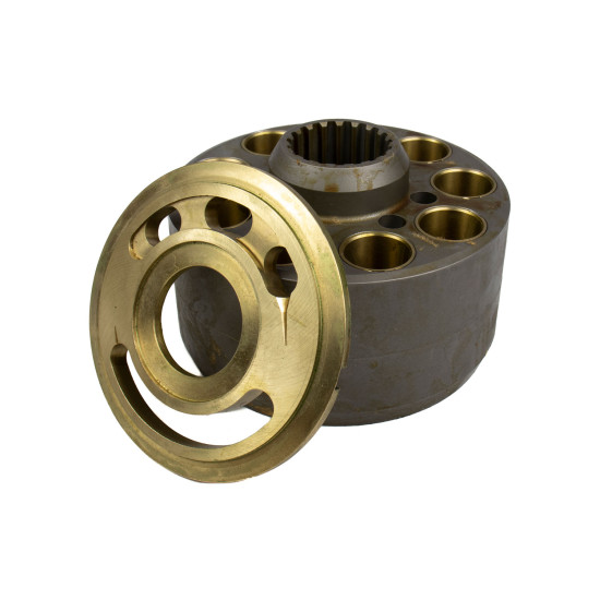 Cylinder block and Valve plate Left Kawasaki XJBN-01426 HANDOK