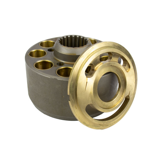 Cylinder block and Valve plate Right Kawasaki XJBN-01425 HANDOK