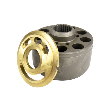 Cylinder block and Valve plate Left Kawasaki VOE14552721 HANDOK