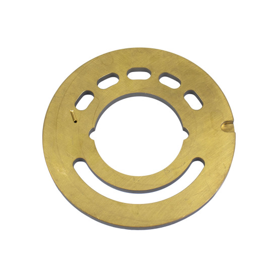 Valve plate Left Bosch Rexroth R902448402 6 windows bimetal black SKS