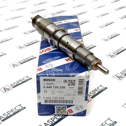 Fuel Injector 0445120236 Bosch 6BT5.9, QSL, C125 Genuine