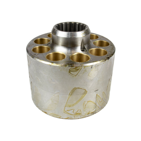 Cylinder block and Valve plate Left Komatsu 708-2H-04760 HANDOK