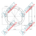 Stator MS02 MSE02 ID=148.87 Aftermarket - 2