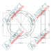 Stator MS02 MSE02 ID=150.5 Aftermarket - 2