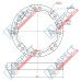 Stator MS08 MSE08 ID=222 Aftermarket - 2