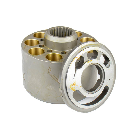 Cylinder block and Valve plate Right Kawasaki 551-1117 HANDOK