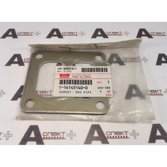 Turbocharger Gasket Isuzu 1141451400 Genuine