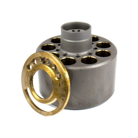 Cylinder block and Valve plate Left Caterpillar 256-0083 SKS