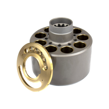 Cylinder block and Valve plate Right Caterpillar 256-0081 SKS