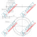 Placă de separare Poclain Hydraulic MS02, MSE02 AFM - 2