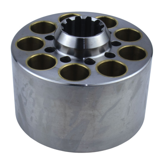 Cylinder block and Valve plate Right Kawasaki K3V63, K3VG63, K5V80, K3V80 SKS