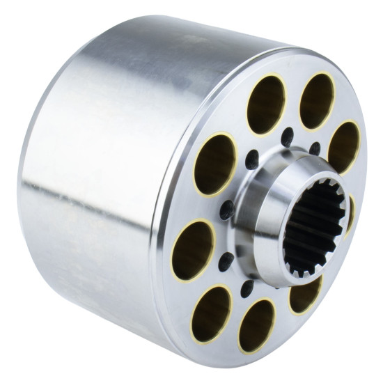 Cylinder block and Valve plate Left Kawasaki VOE14596493 SKS