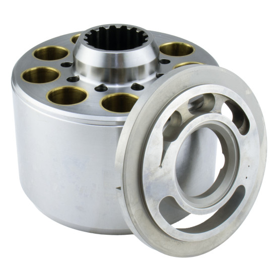 Cylinder block and Valve plate Right Kawasaki VOE14596494 SKS