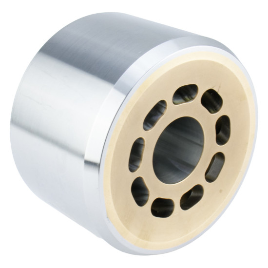 Cylinder block and Valve plate Right Kawasaki VOE14596494 SKS