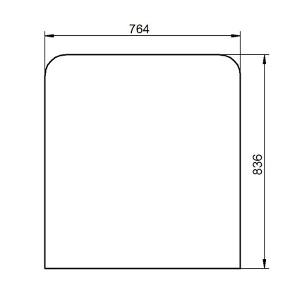 Glass JCB JHN0178 AFM