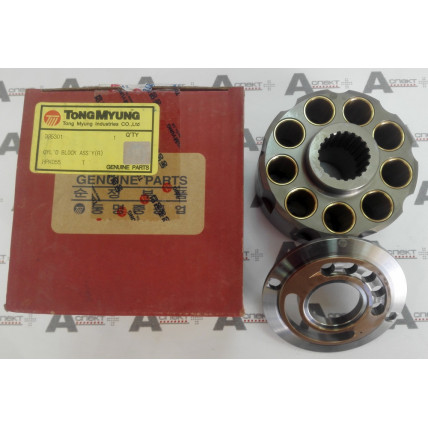 Cylinder block and Valve plate Left Hitachi 2042059+2044792 HITACHI