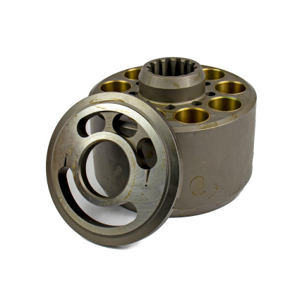 Cylinder block and Valve plate Left Kawasaki XJBN-00932 HANDOK
