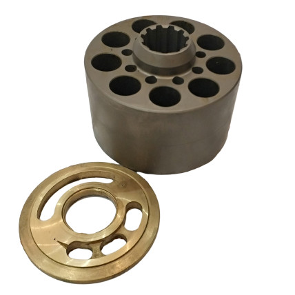 Cylinder block and Valve plate Left Kawasaki XJBN-01047 HANDOK