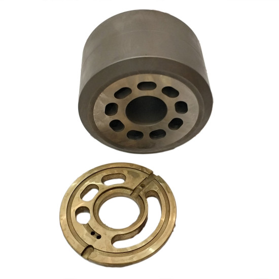 Cylinder block and Valve plate Left Kawasaki XJBN-01047 HANDOK