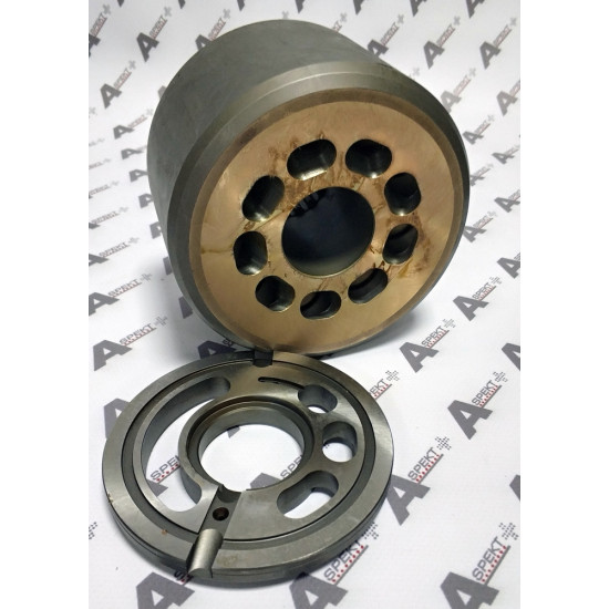 Cylinder block and Valve plate Left Kawasaki 0451002 HANDOK
