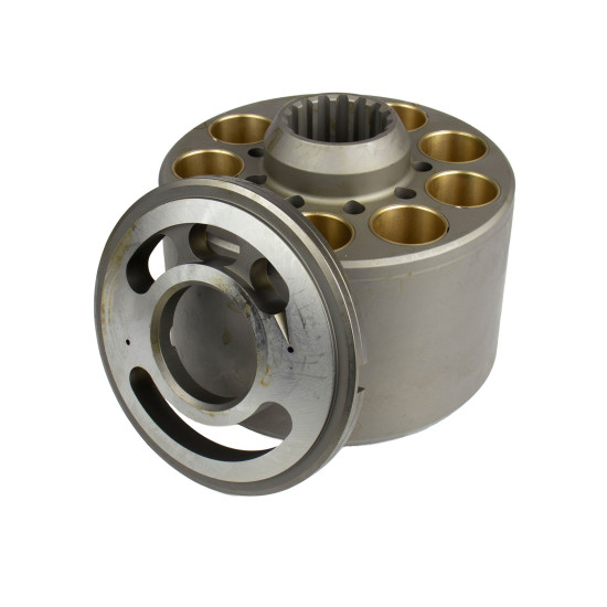 Cylinder block and Valve plate Left Kawasaki XJBN-00680 HANDOK