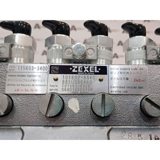 Fuel Injection Pump Isuzu 1156033400 Genuine