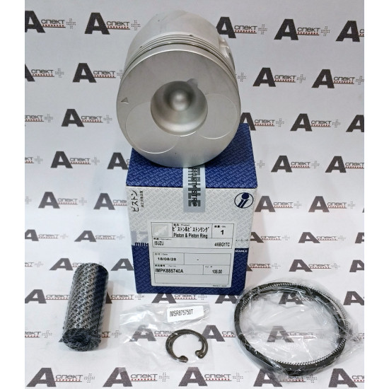 Piston Kit (piston, pin, ring, snap ring) Isuzu 8973585740 IZUMI