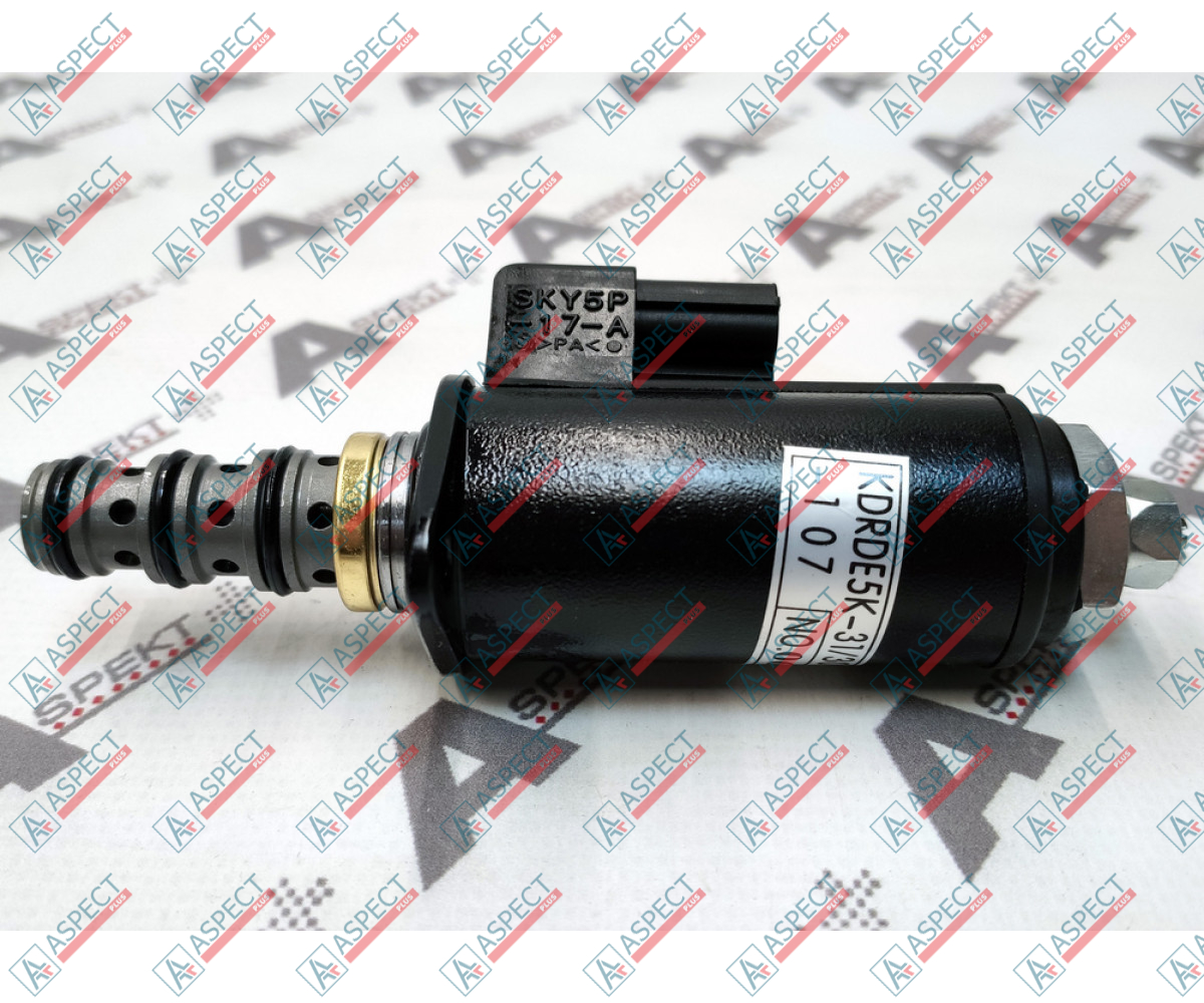 Клапан электромагнитный гидравлический Kobelco YB35V00005F1 Aftermarket - 1