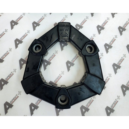 Coupling assembled (bolt) 25A YCC