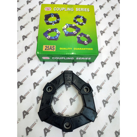Coupling assembled (bolt) 25A YCC