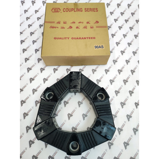 Coupling assembled (bolt) 90A YCC