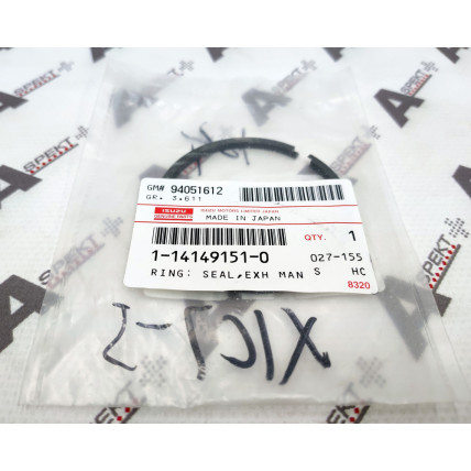 Exhaust manifold Gasket Isuzu 1141491510 Genuine