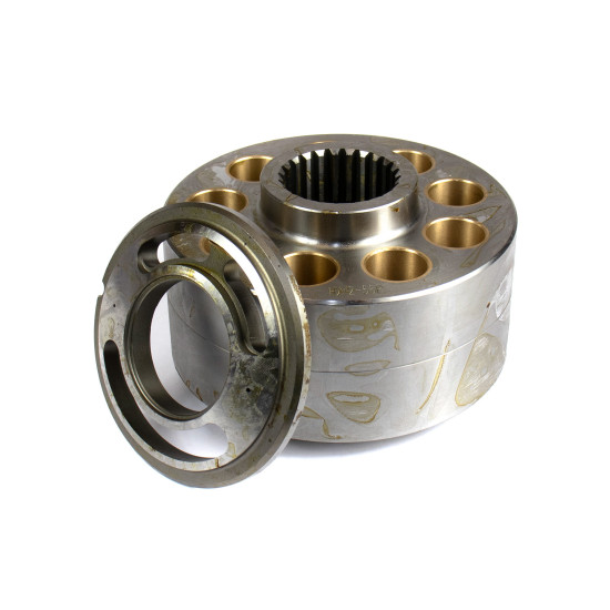 Cylinder block and Valve plate Left Kayaba LQP0024 HANDOK
