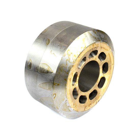Cylinder block and Valve plate Left Kayaba LQP0024 HANDOK