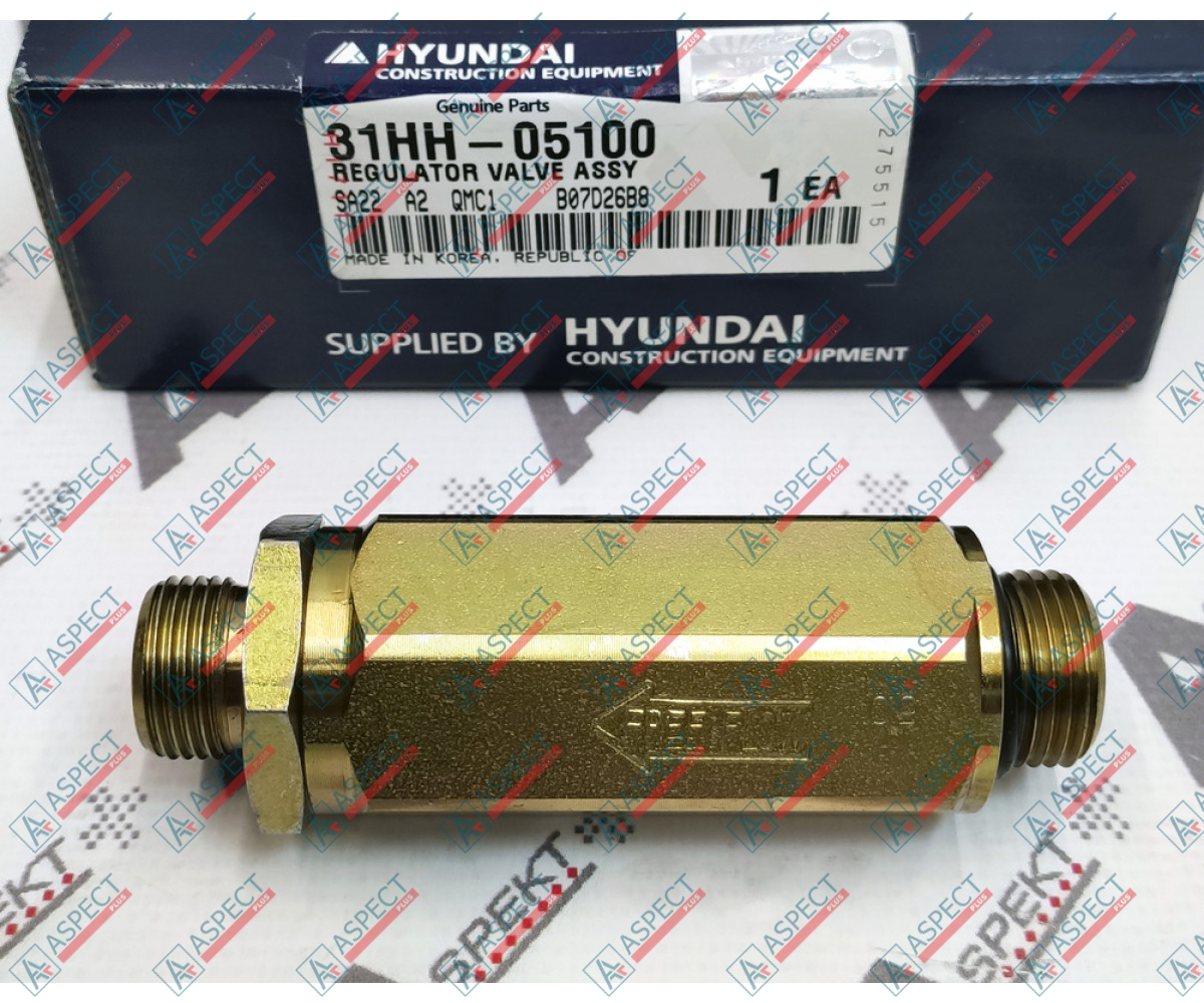 Valve flow regulator Hyundai 18D-7E 31HH-05100 - 1