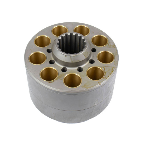 Cylinder block and Valve plate Left Kawasaki VOE14596493 HANDOK