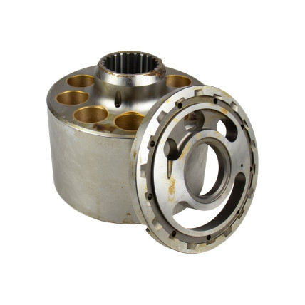 Cylinder block and Valve plate Right Komatsu 708-2L-06340 HANDOK