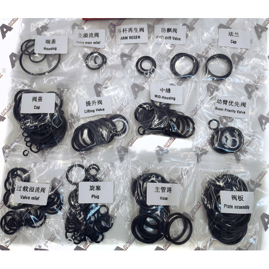 Main control valve Seal kit JCB 25/223025 WYS