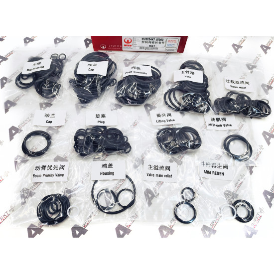 Main control valve Seal kit JCB 25/223447 WYS