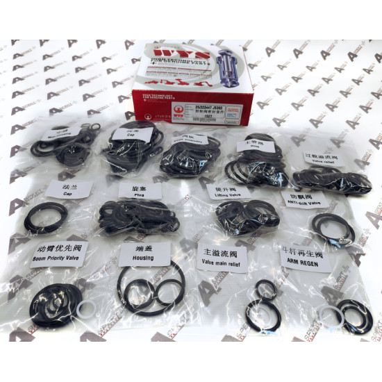 Main control valve Seal kit JCB 25/223447 WYS