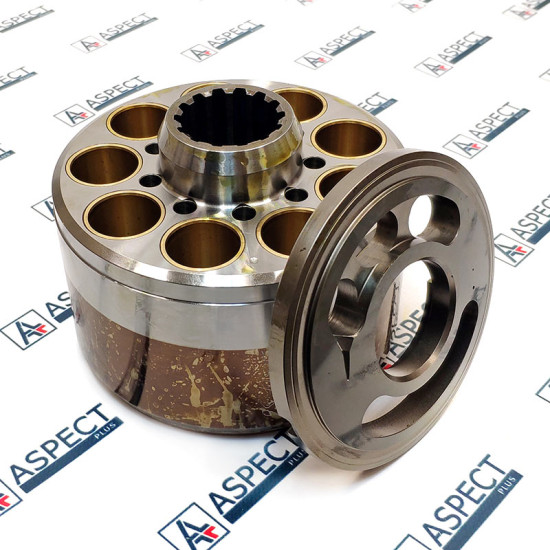 Cylinder block and Valve plate Right Kawasaki XJBN-01200 FLUTEK