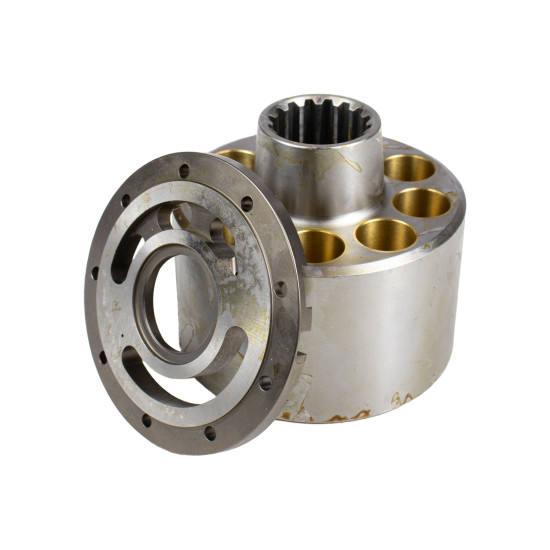 Cylinder block and Valve plate Left Komatsu 708-21-00070 HANDOK