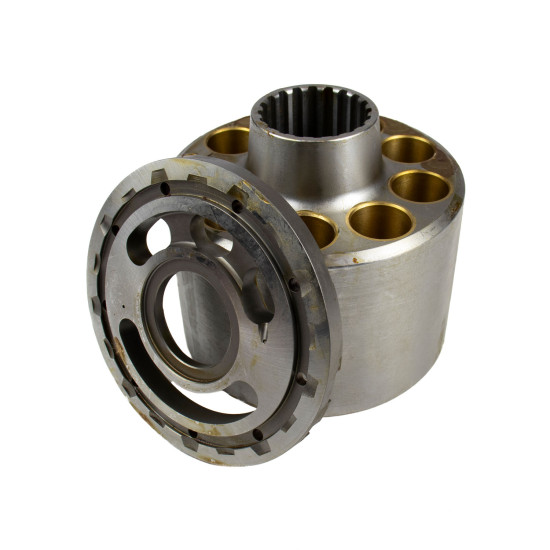 Cylinder block and Valve plate Left Komatsu 708-23-06120 HANDOK