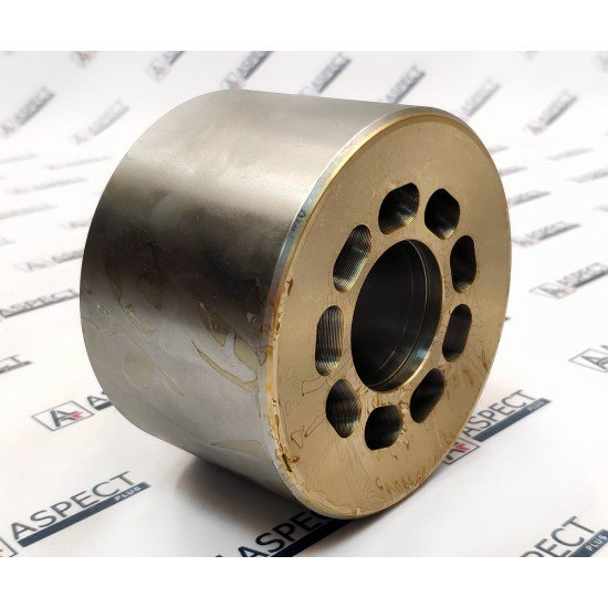 Cylinder block and Valve plate Left Komatsu 708-25-00410 HANDOK
