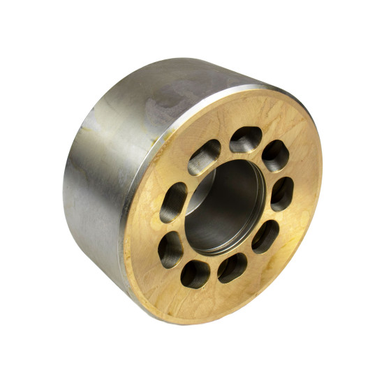Cylinder block and Valve plate Right Komatsu 708-2L-06281 HANDOK