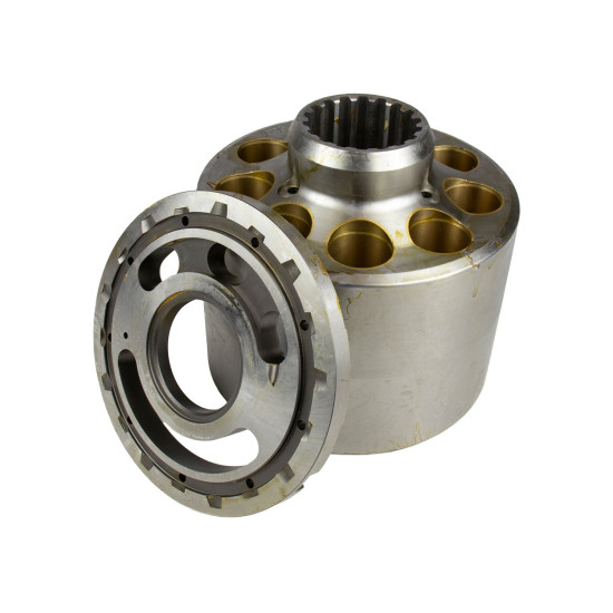 Cylinder block and Valve plate Left Komatsu 708-2H-04150 HANDOK