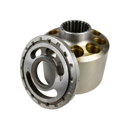 Cylinder block and Valve plate Left 708-27-00441 Komatsu HPV160 HANDOK